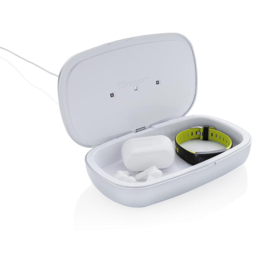 Rena UV-C steriliseringsbox med 5W trådlös laddare