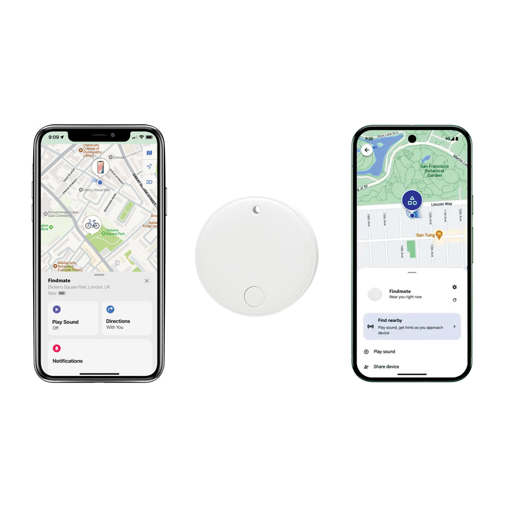 Findmate Dual RCS återvunnen plast föremålssökare IPX 5
