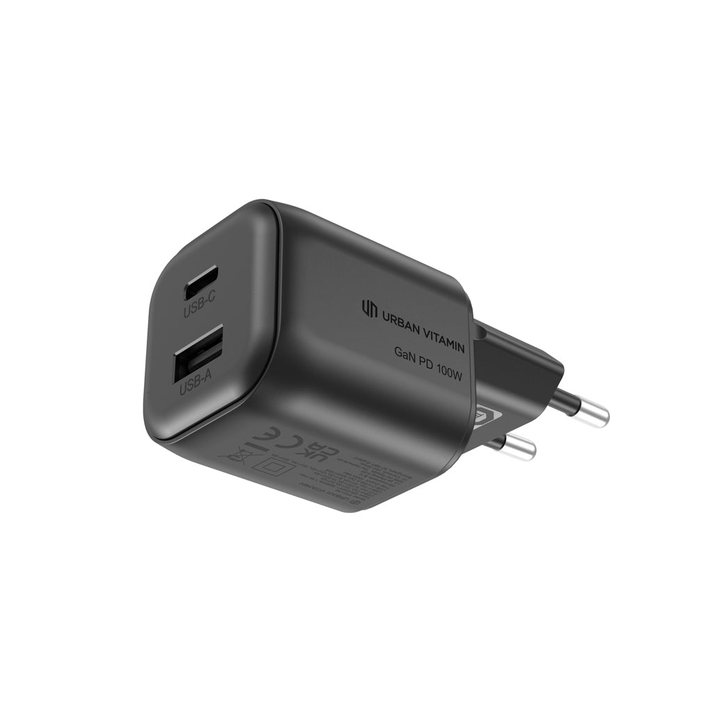 Urban Vitamin Livermore RCS återvunnen 100W GaN laddare