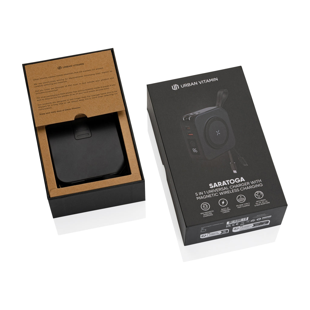 Urban Vitamin Saratoga 5-i-1 universelladdare