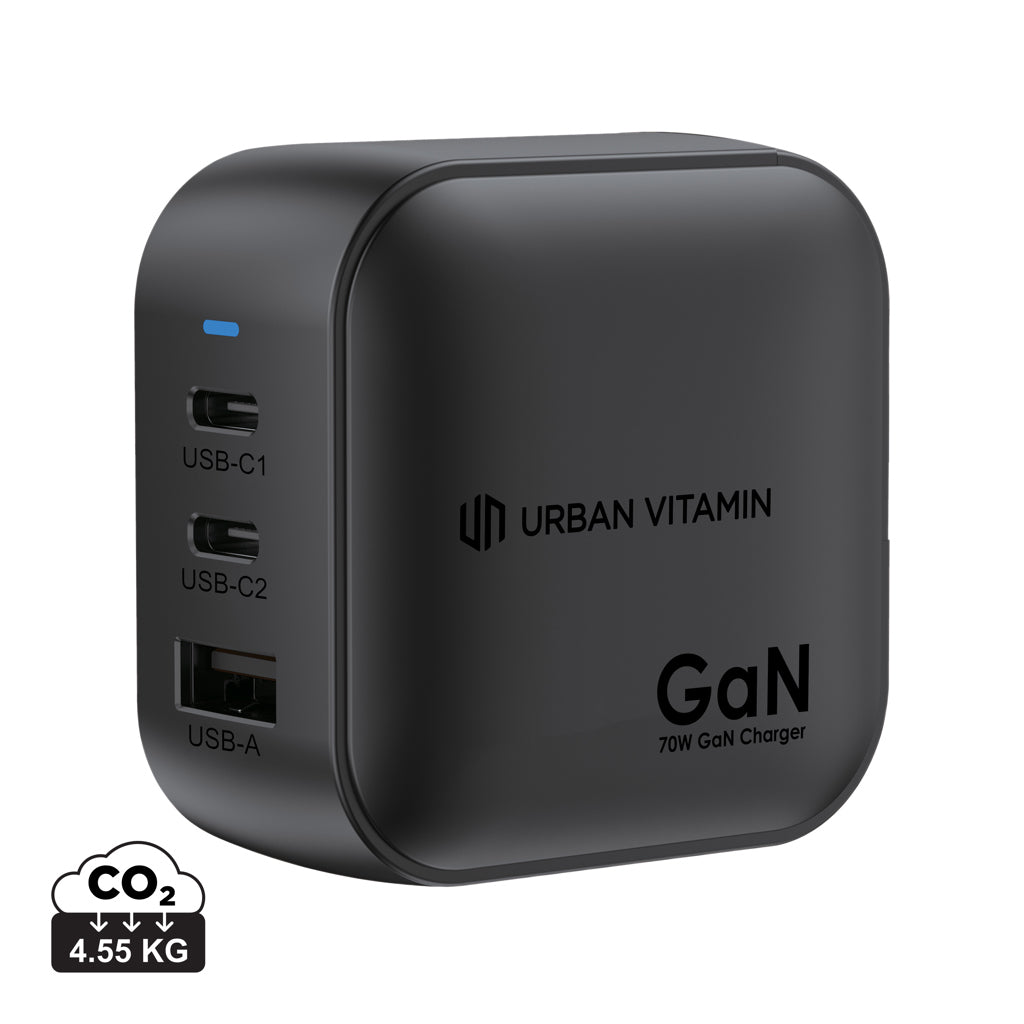 Urban Vitamin Santa Cruz RCS rplast 70W GaN-laddare