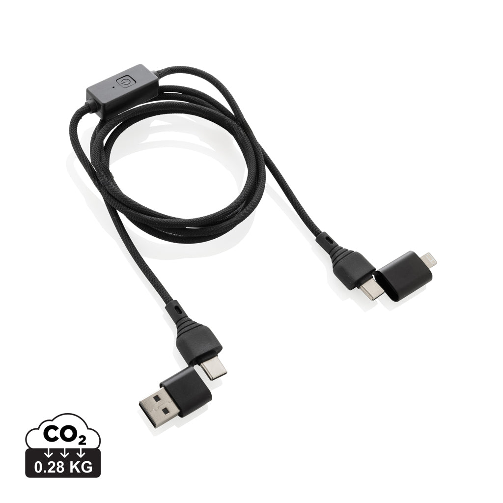 Datalock 60W kabel för skydd mot hackning RCS återvunnen