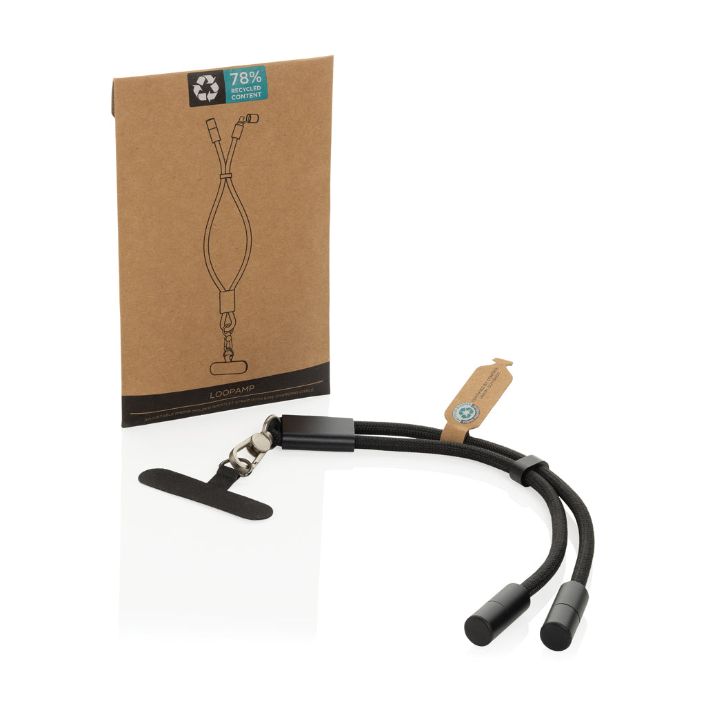 LoopAmp RCS RPET handledsrem för telefon med 60 W kabel