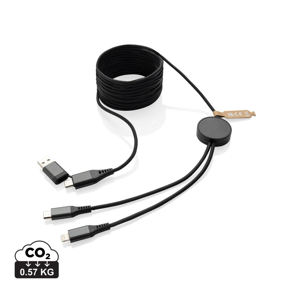 Terra RCS återvunnen PET 3 meter 4-i-1-kabel