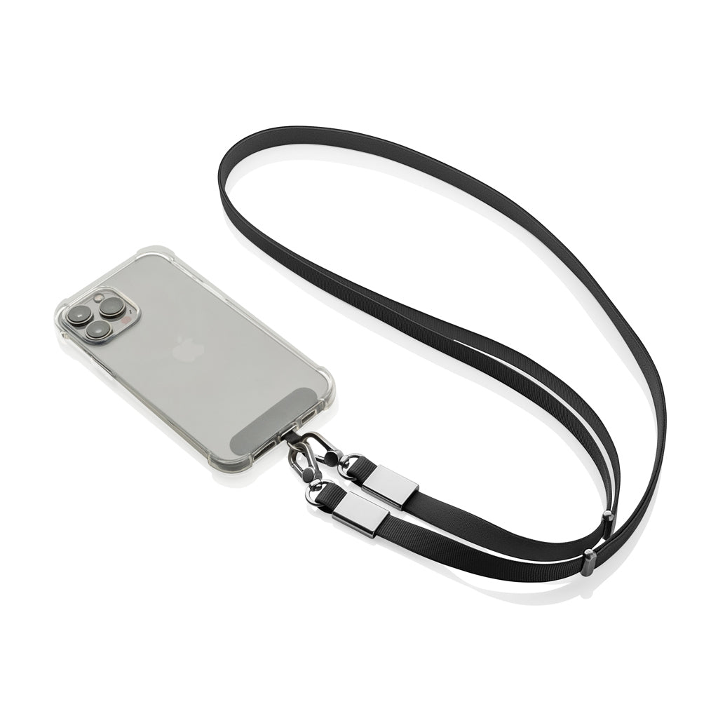 Nivo Crossbody lanyard i RCS återvunnen PET