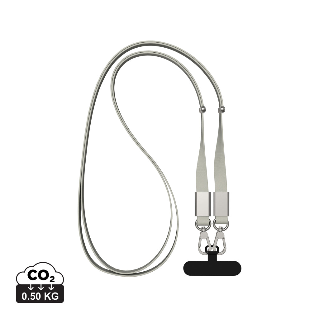 Nivo Crossbody lanyard i RCS återvunnen PET