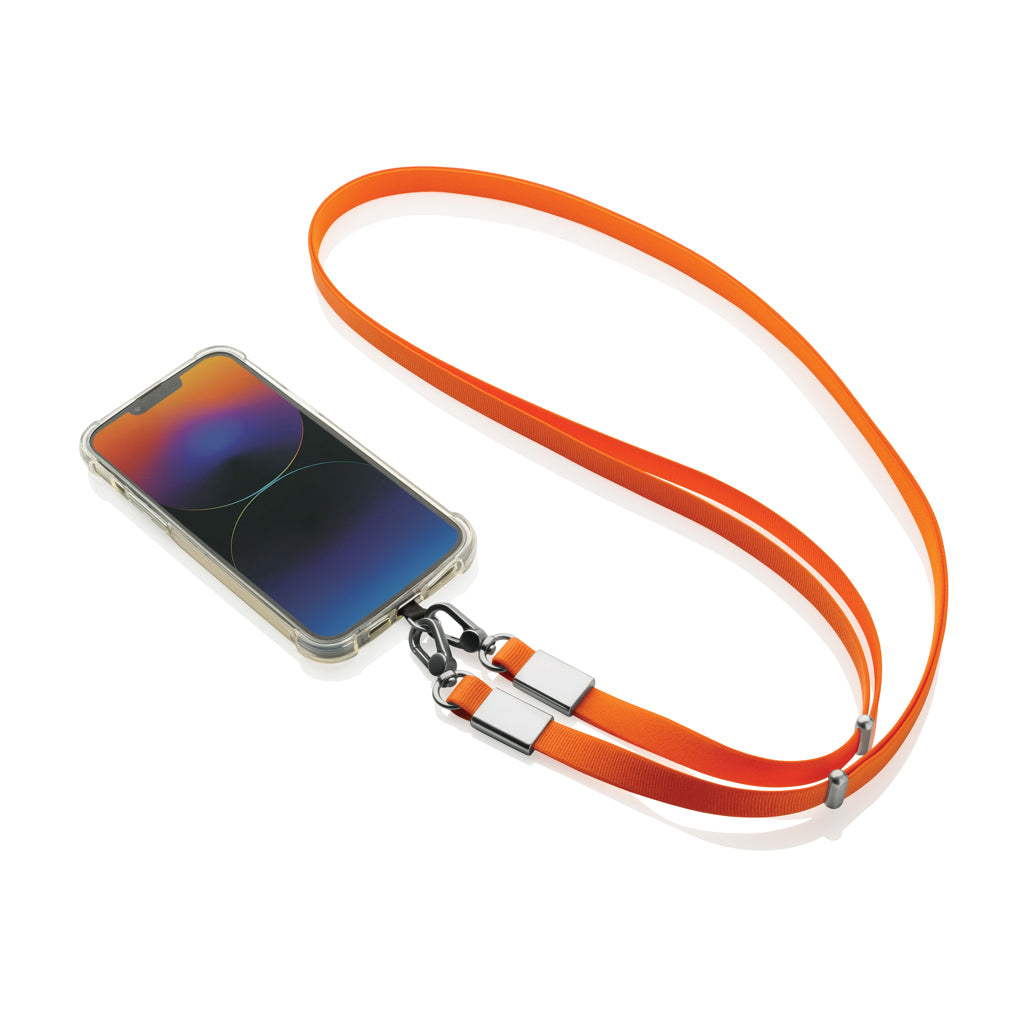 Nivo Crossbody lanyard i RCS återvunnen PET