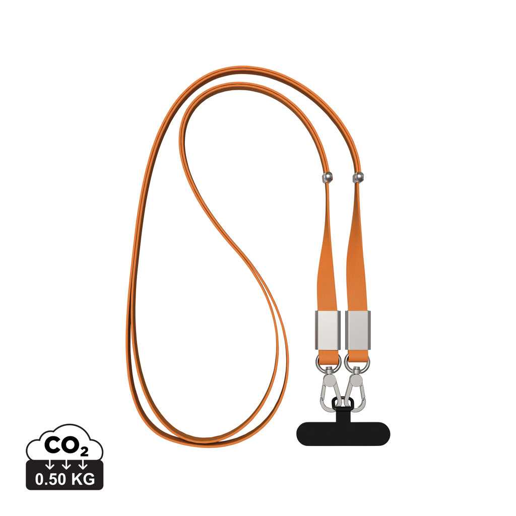 Nivo Crossbody lanyard i RCS återvunnen PET