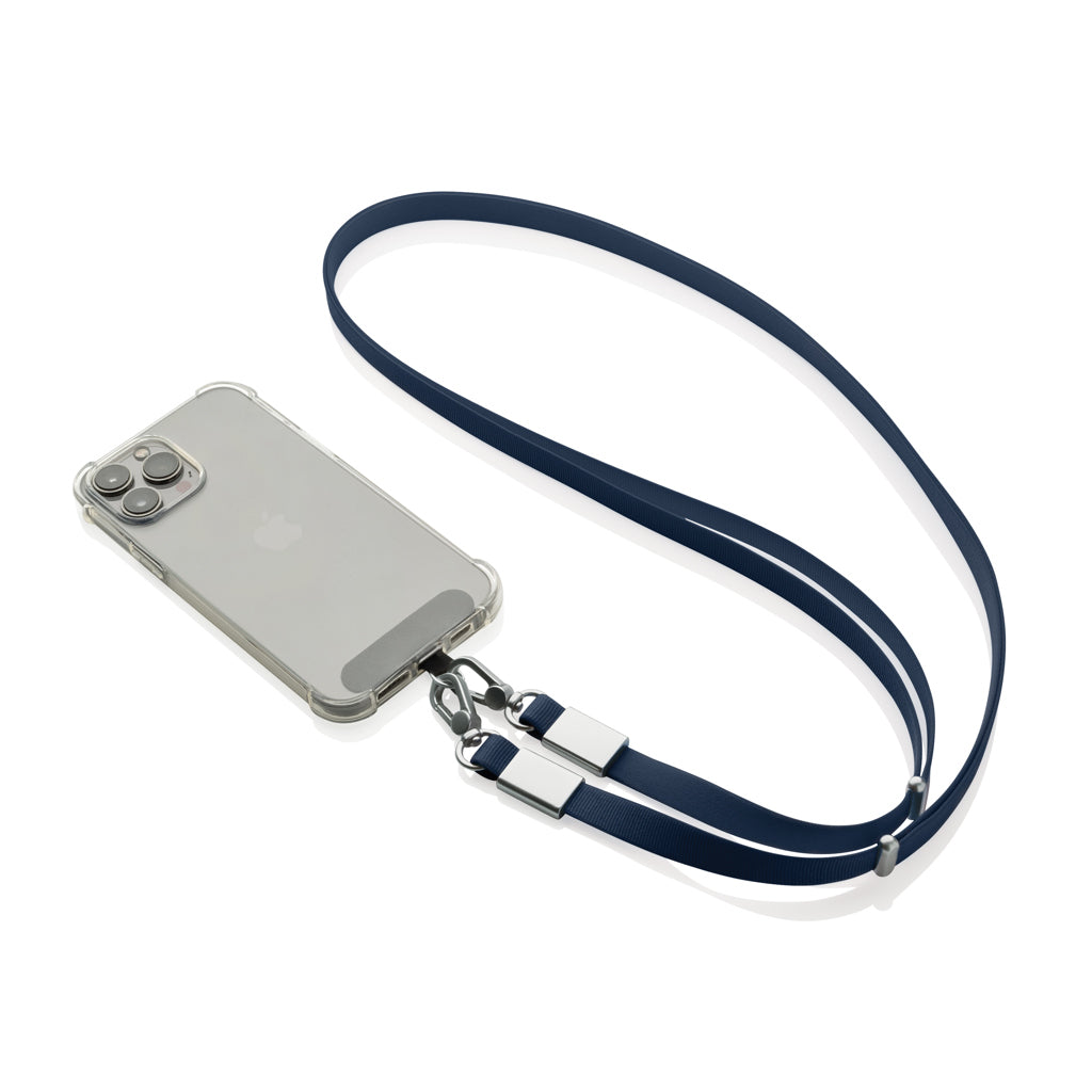 Nivo Crossbody lanyard i RCS återvunnen PET