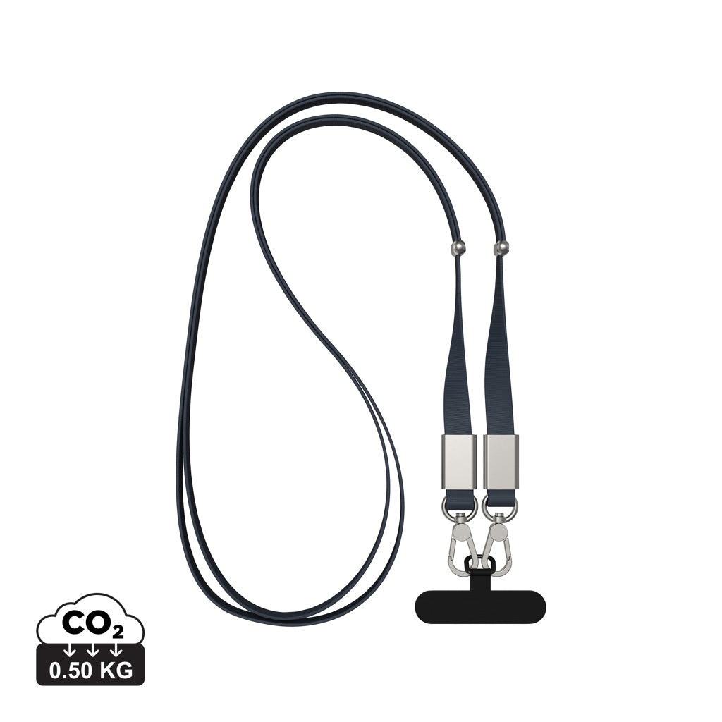 Nivo Crossbody lanyard i RCS återvunnen PET