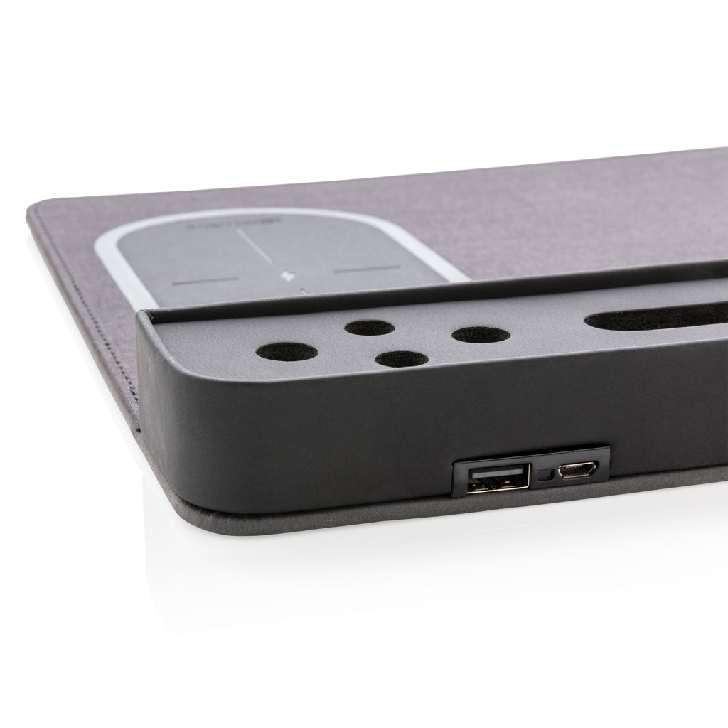 Air musmatta med 5W trådlös laddning och USB
