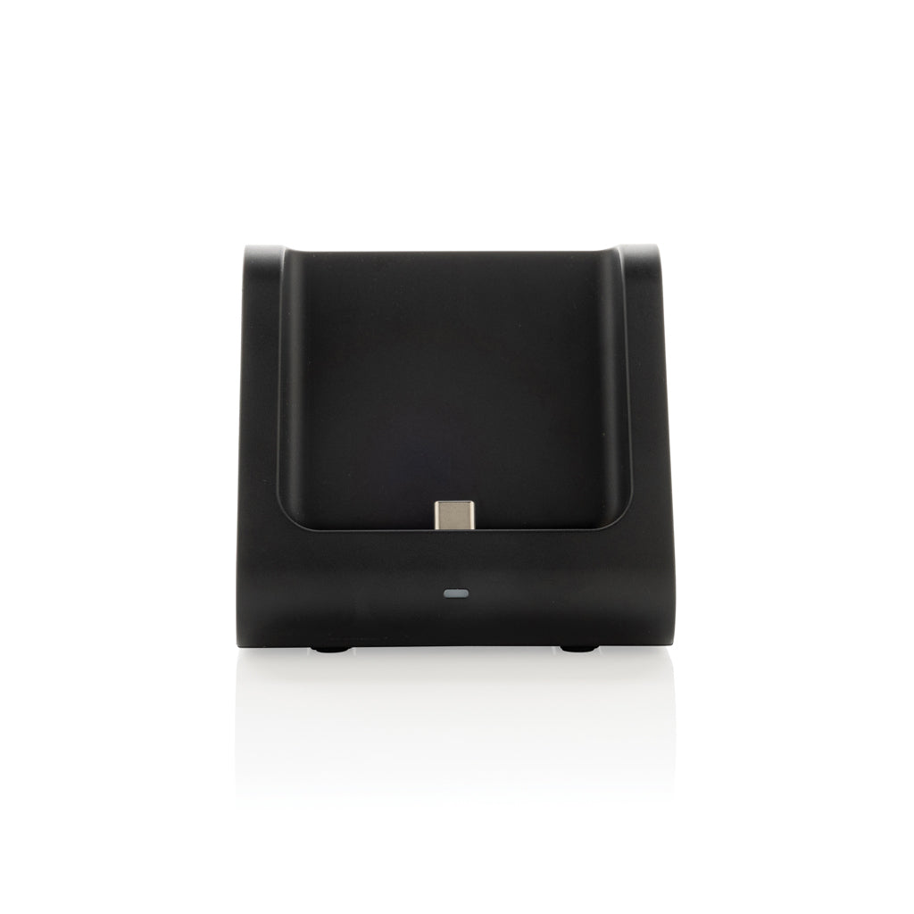 Powerbase 3-i-1-laddare med powerbank i RCS återvunnen plast