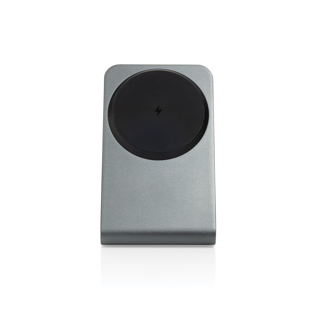 Terra aluminium 15W magnetisk trådlös telefonställ för mobil