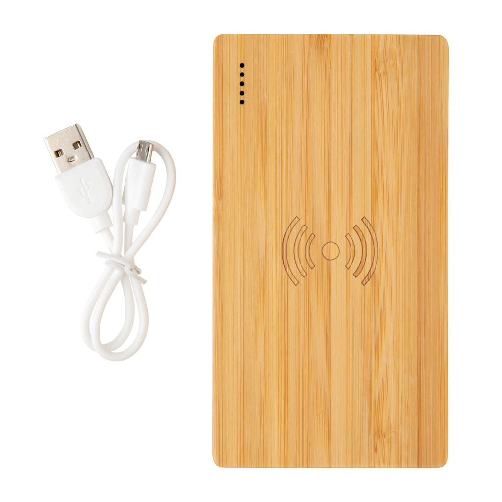 Bambu 4.000 mAh trådlös 5W powerbank
