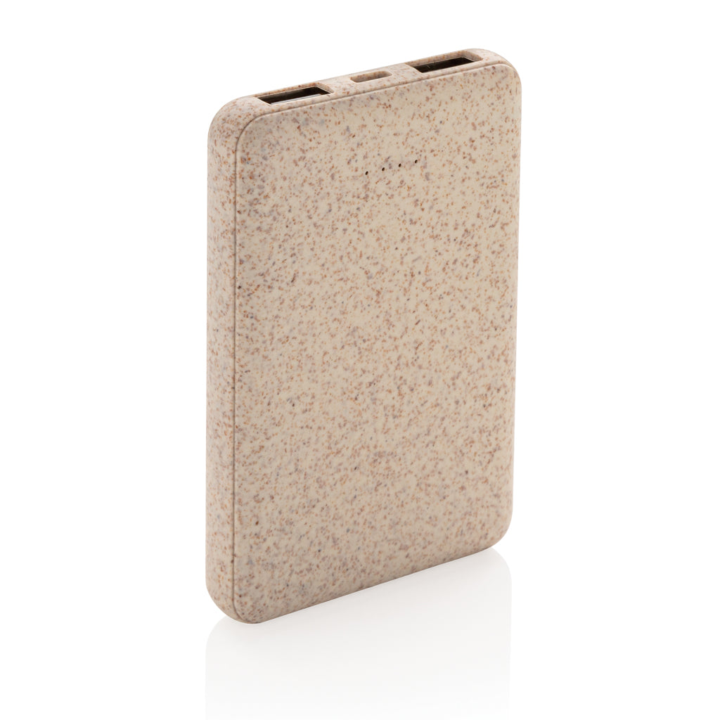 Vetestrå 5.000 mAh powerbank i fickformat