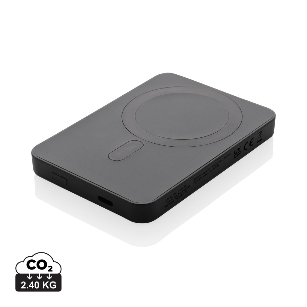 Magnetix 5.000mAh magnetisk powerbank, RCS återvunnen plast