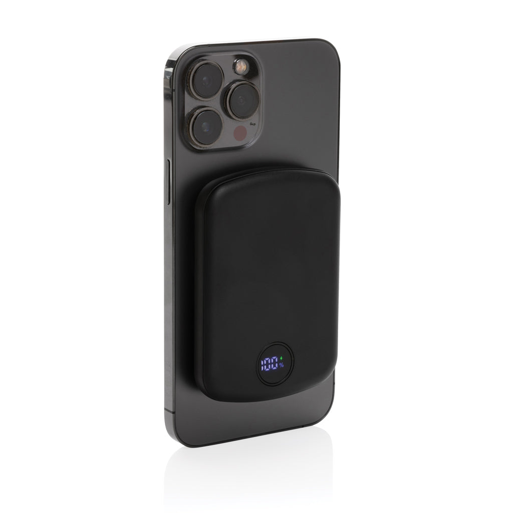 MagBoost 5.000mAh magnetisk powerbank, RCS återvunnen plast