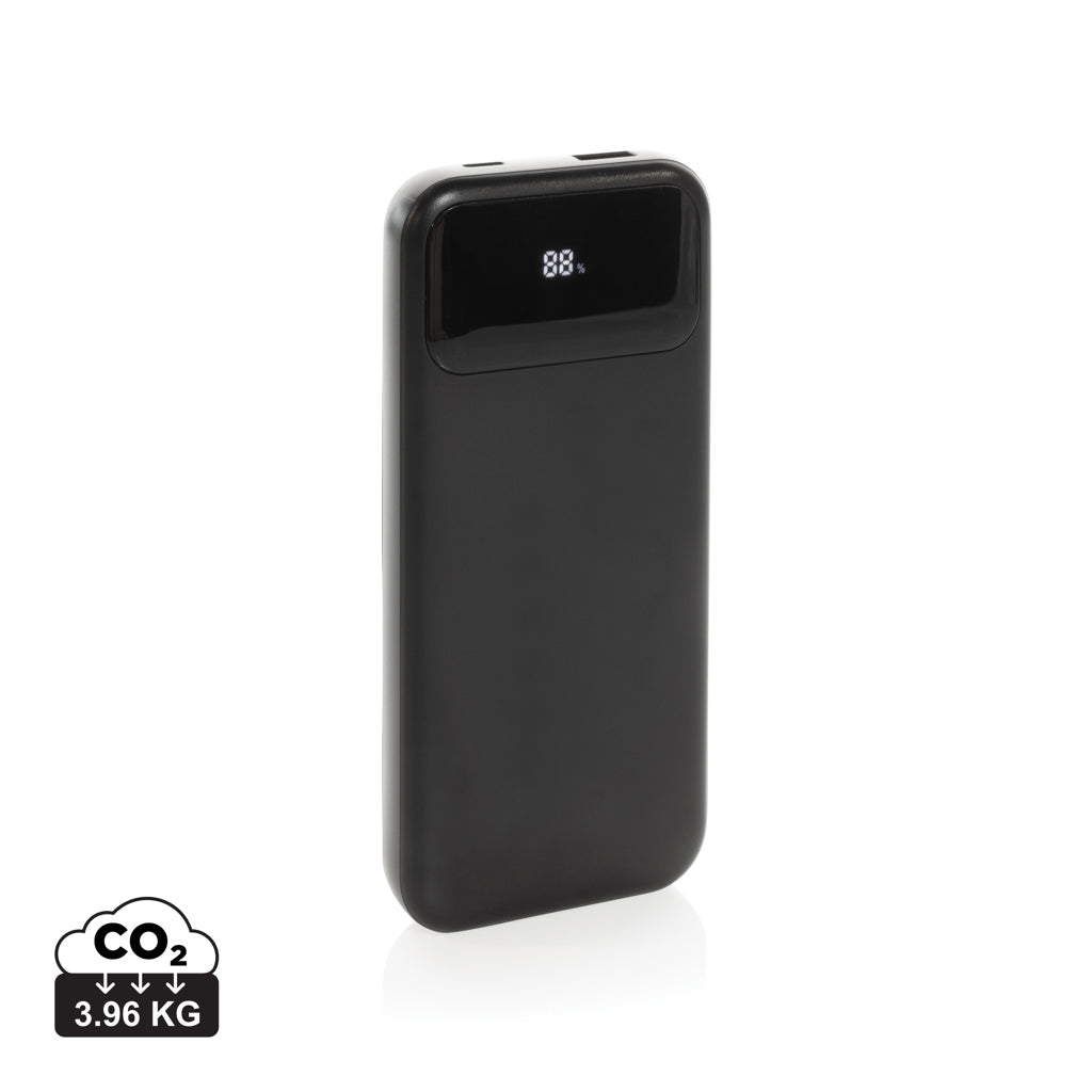 Turbopack RCS plast powerbank 10.000 integrerade kablar