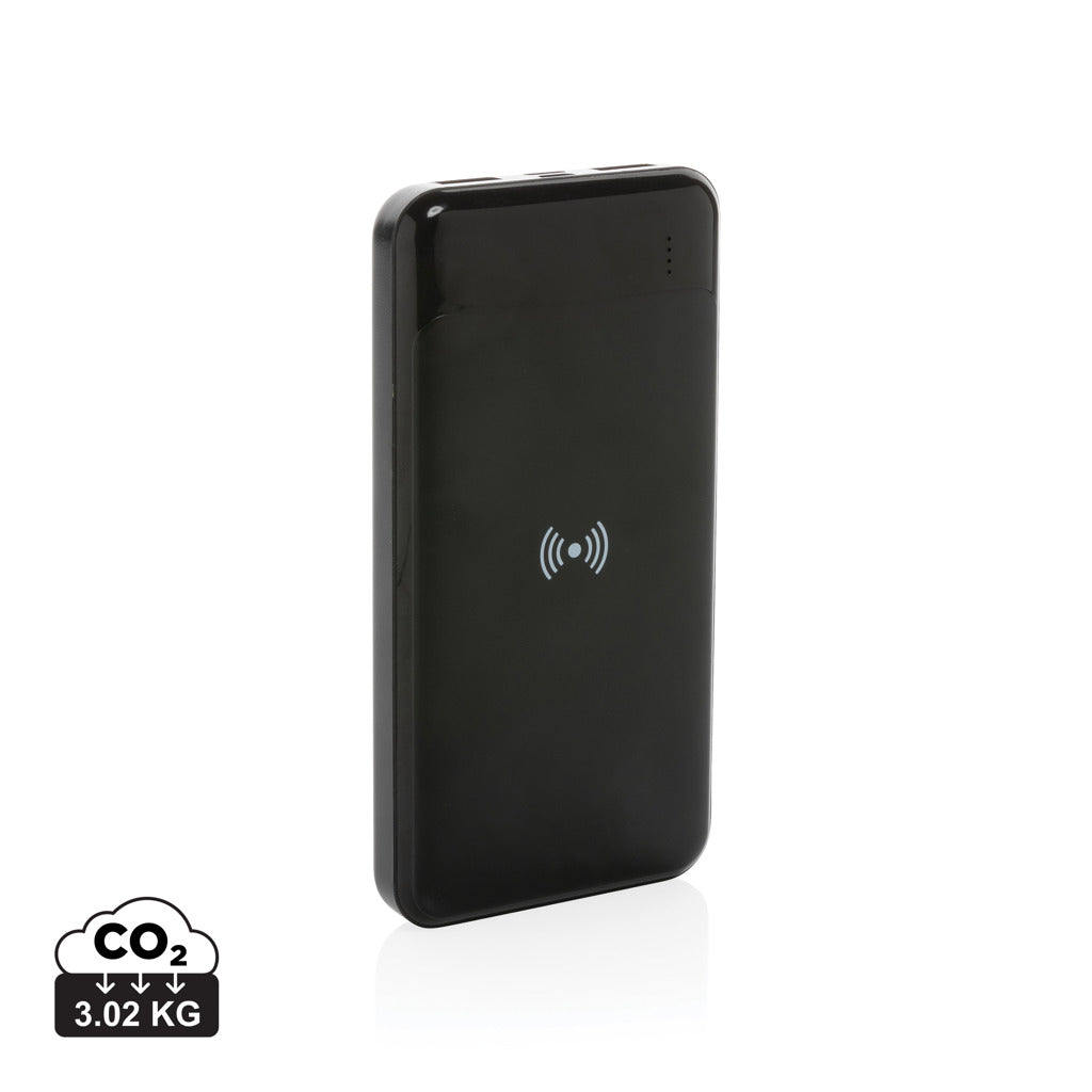 Trådlös powerbank i återvunnen plast, RCS standard