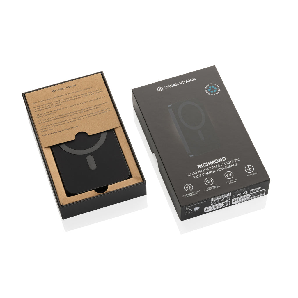 Urban Vitamin Richmond 5.000mAh powerbank RCS plast/aluminiu