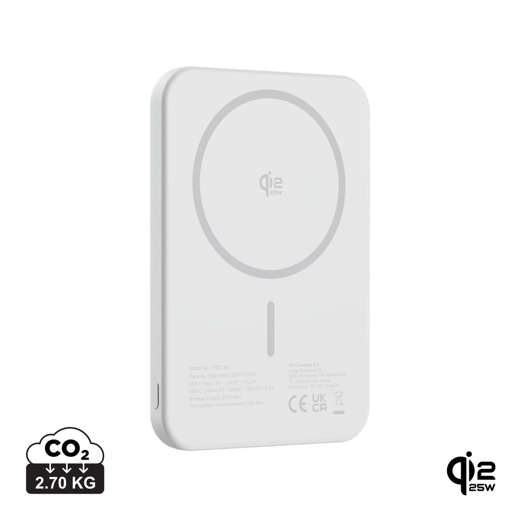 Urban Vitamin Pomona 5000 mAh Qi2.2 25W magnetisk powerbank
