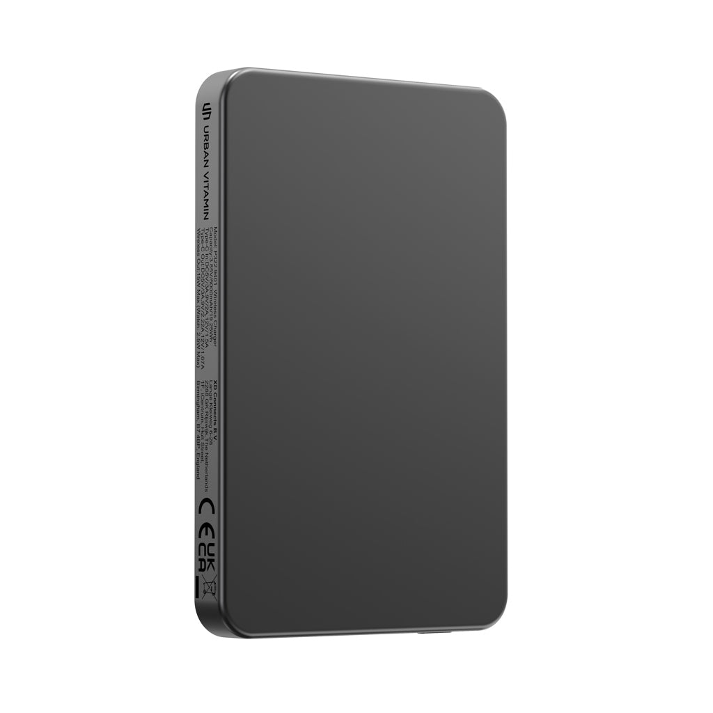 Urban Vitamin Marin 5000mAh magnetisk 15W trådlös powerbank