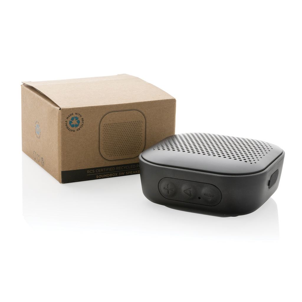 Soundbox 3W högtalare RCS återvunnen plast