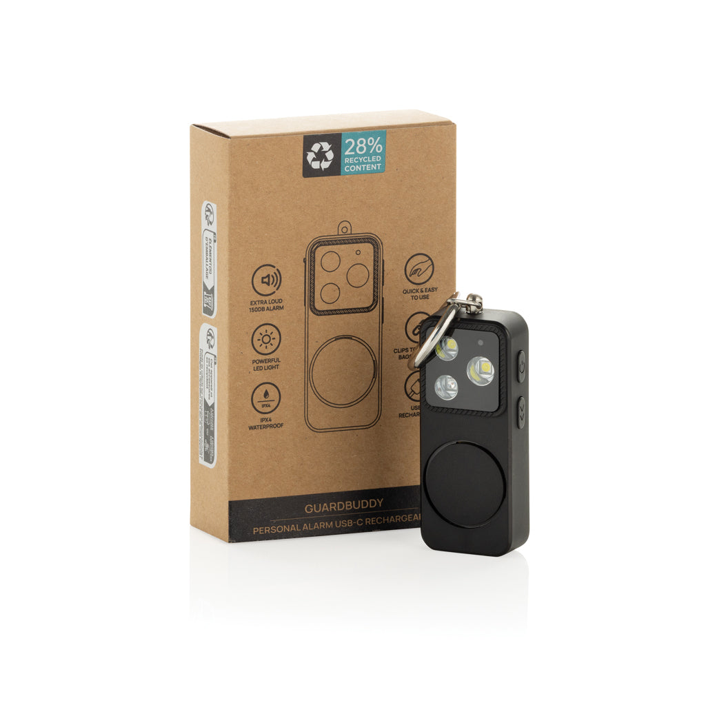 GuardBuddy RCS personlarm med USB-C-laddning