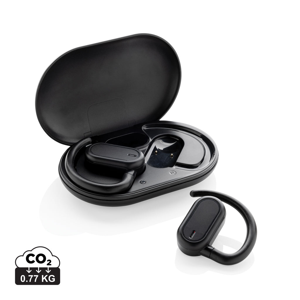 Fitsound RCS TWS öronsnäckor öppet öra i återvunnen plast