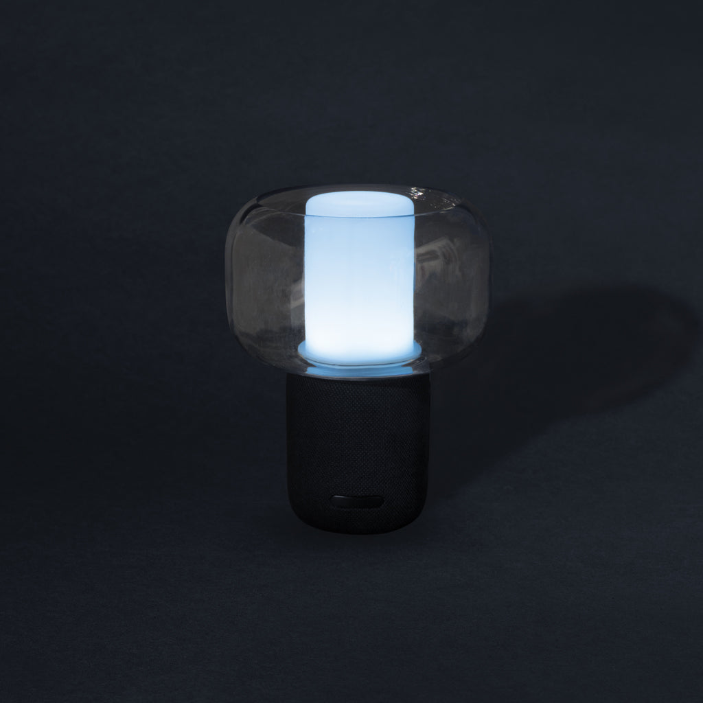 Lux 10 W högtalarlampa i återvunnen plast