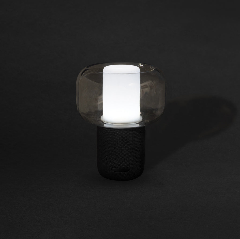 Lux 10 W högtalarlampa i återvunnen plast