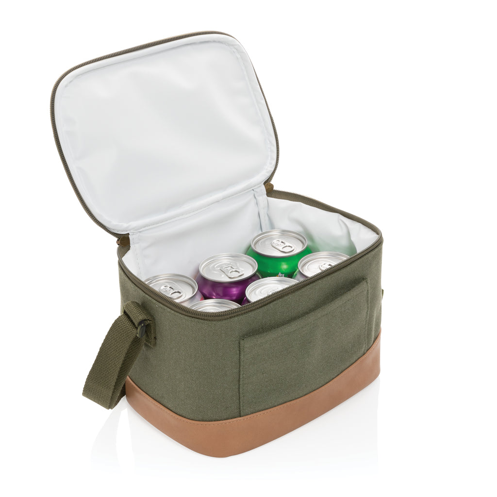 Impact AWARE™ liten kylväska i 16 oz. återvunnen canvas