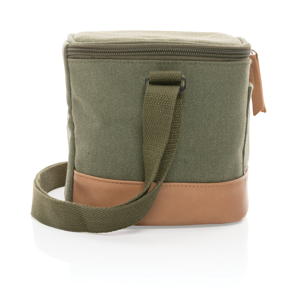 Impact AWARE™ liten kylväska i 16 oz. återvunnen canvas