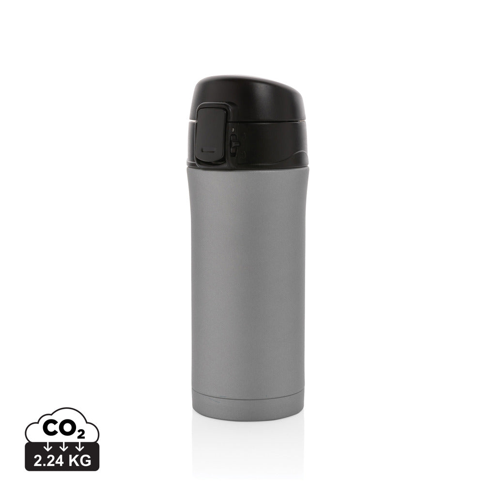 Metallic easy lock vakuummugg