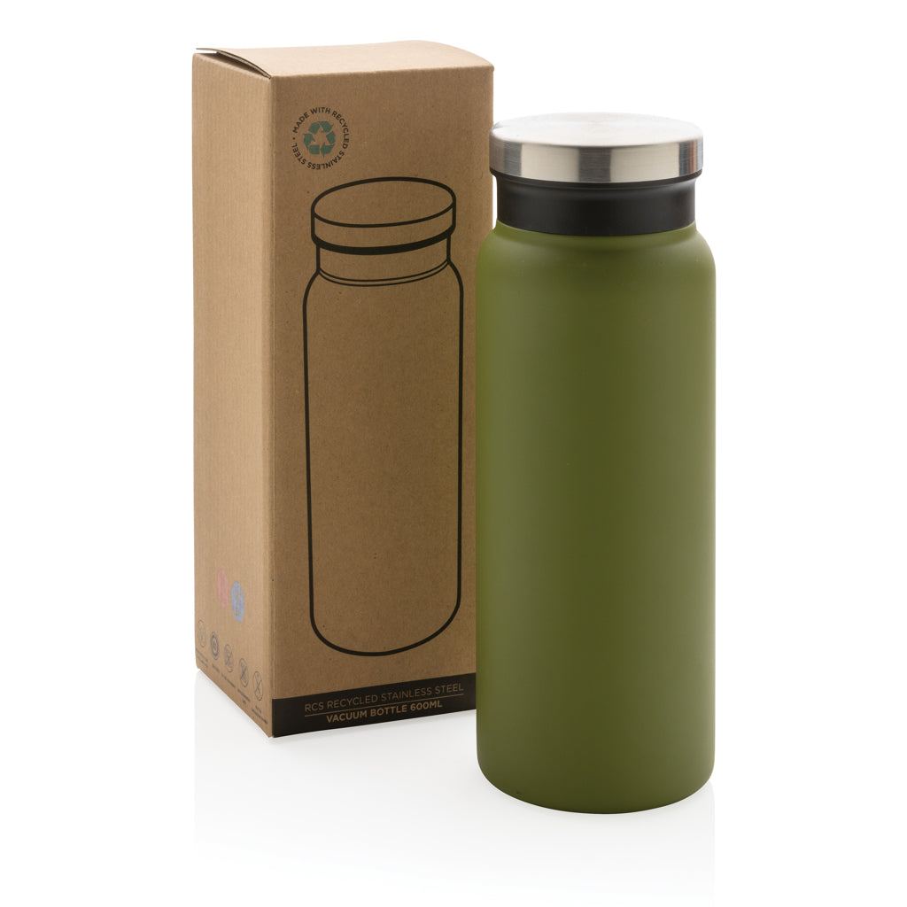 Vakuumflaska i RCS återvunnen stainless steel, 600ml