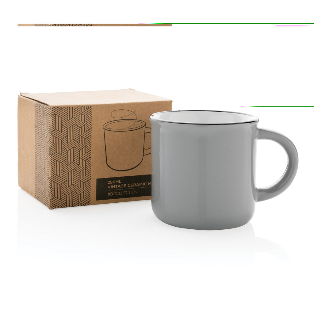 Keramikmugg vintage 280 ml