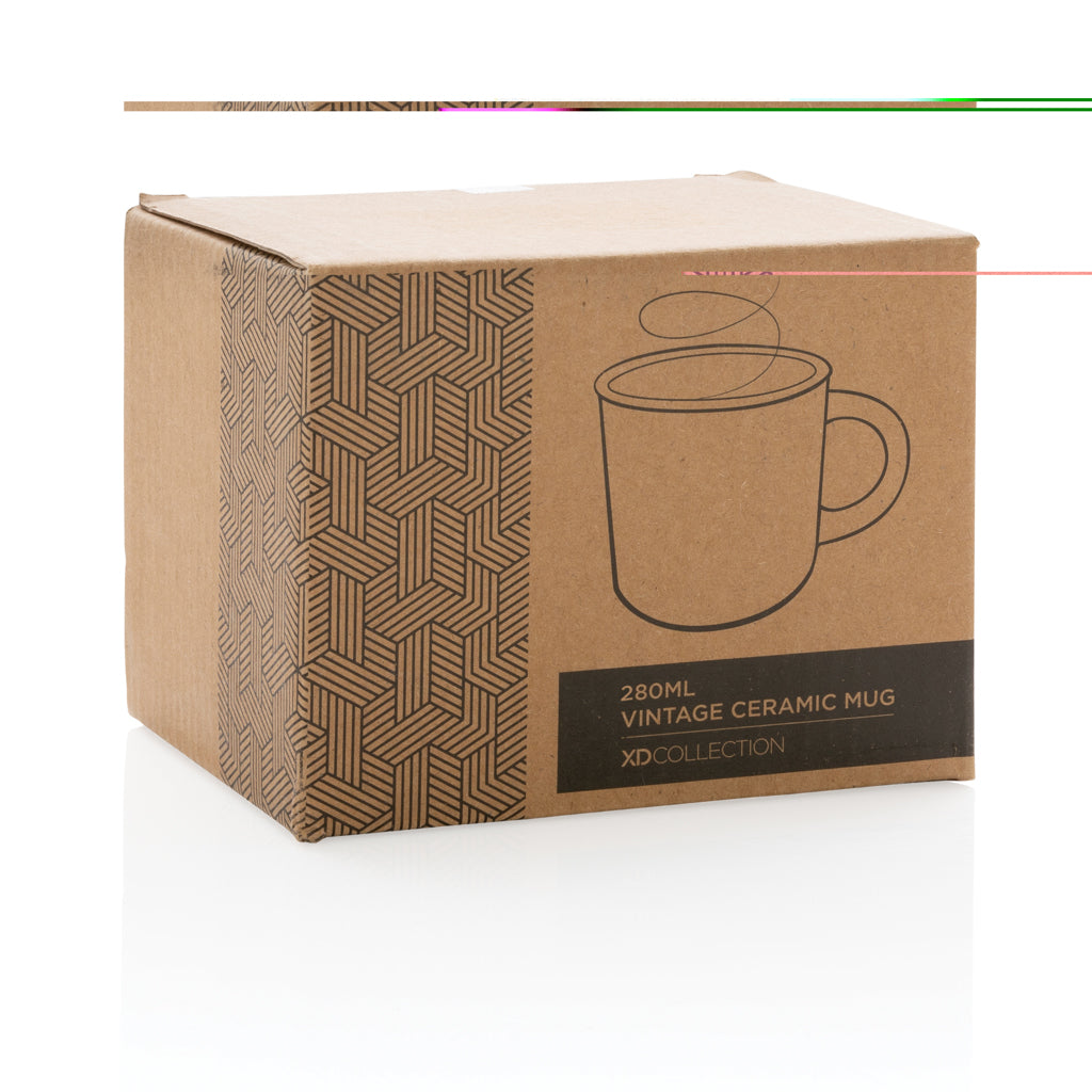 Keramikmugg vintage 280 ml