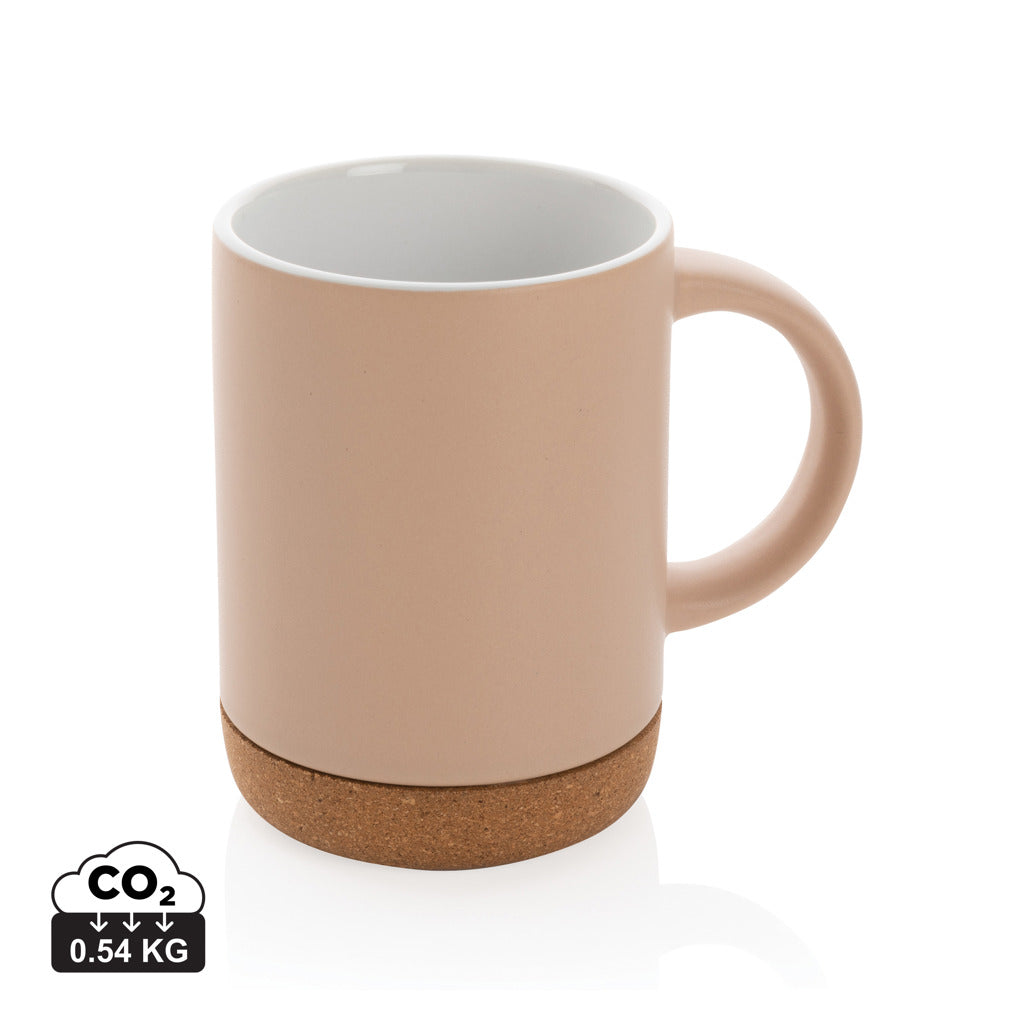 Keramikmugg med korkbotten 280 ml