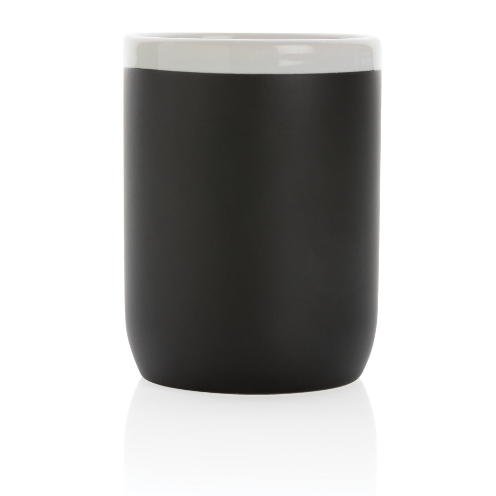 Keramikmugg med vit kant 300 ml