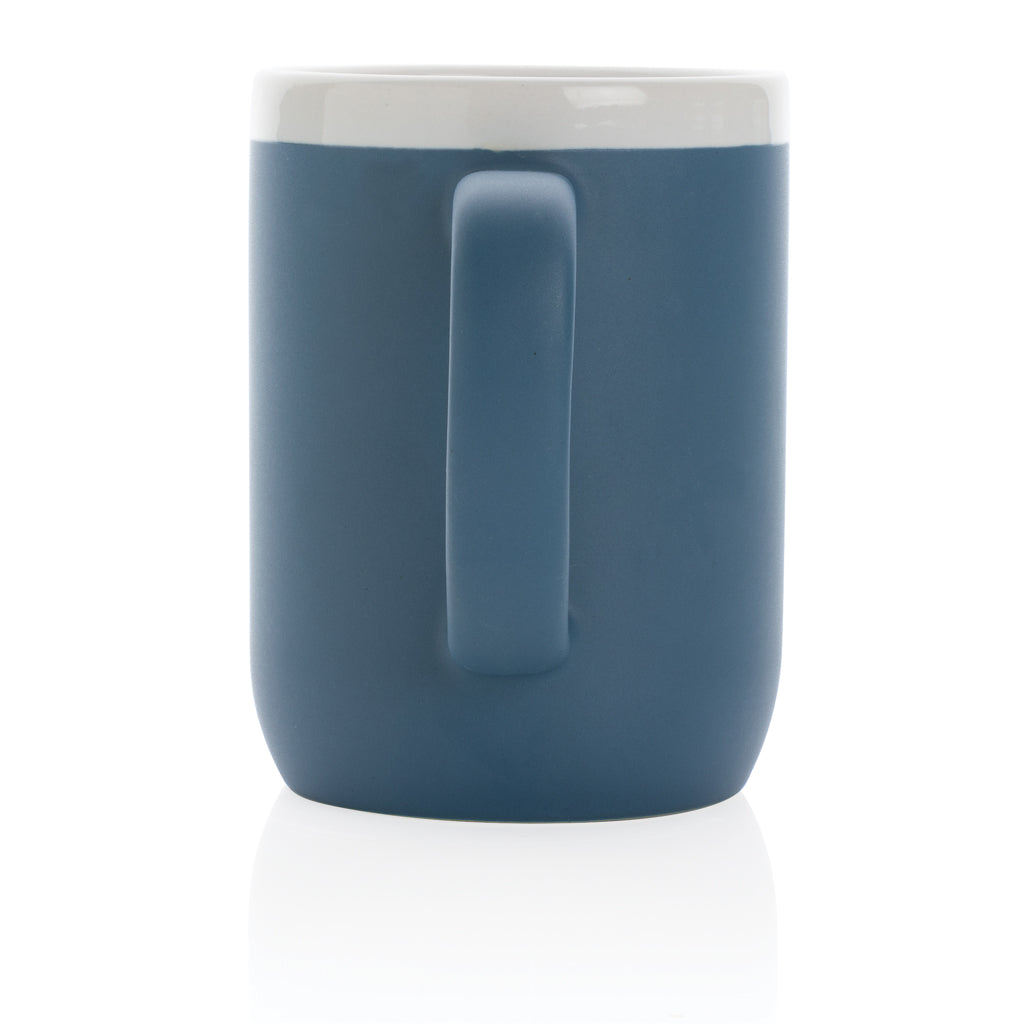 Keramikmugg med vit kant 300 ml