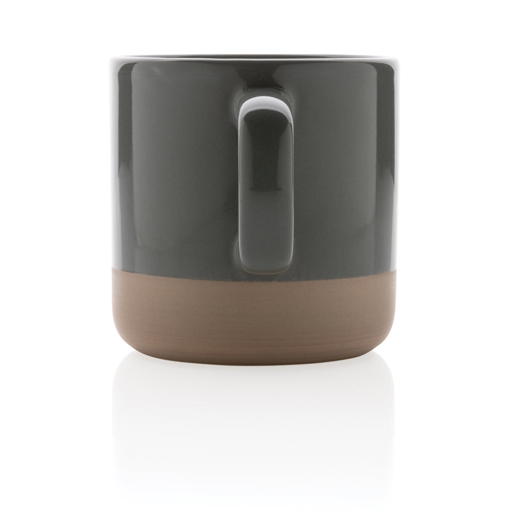 Glaserad keramikmugg 360 ml