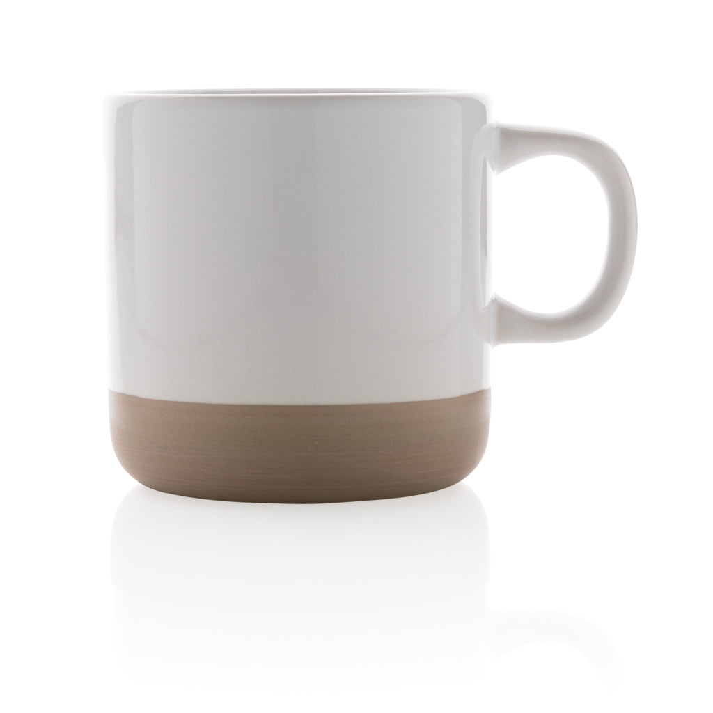 Glaserad keramikmugg 360 ml