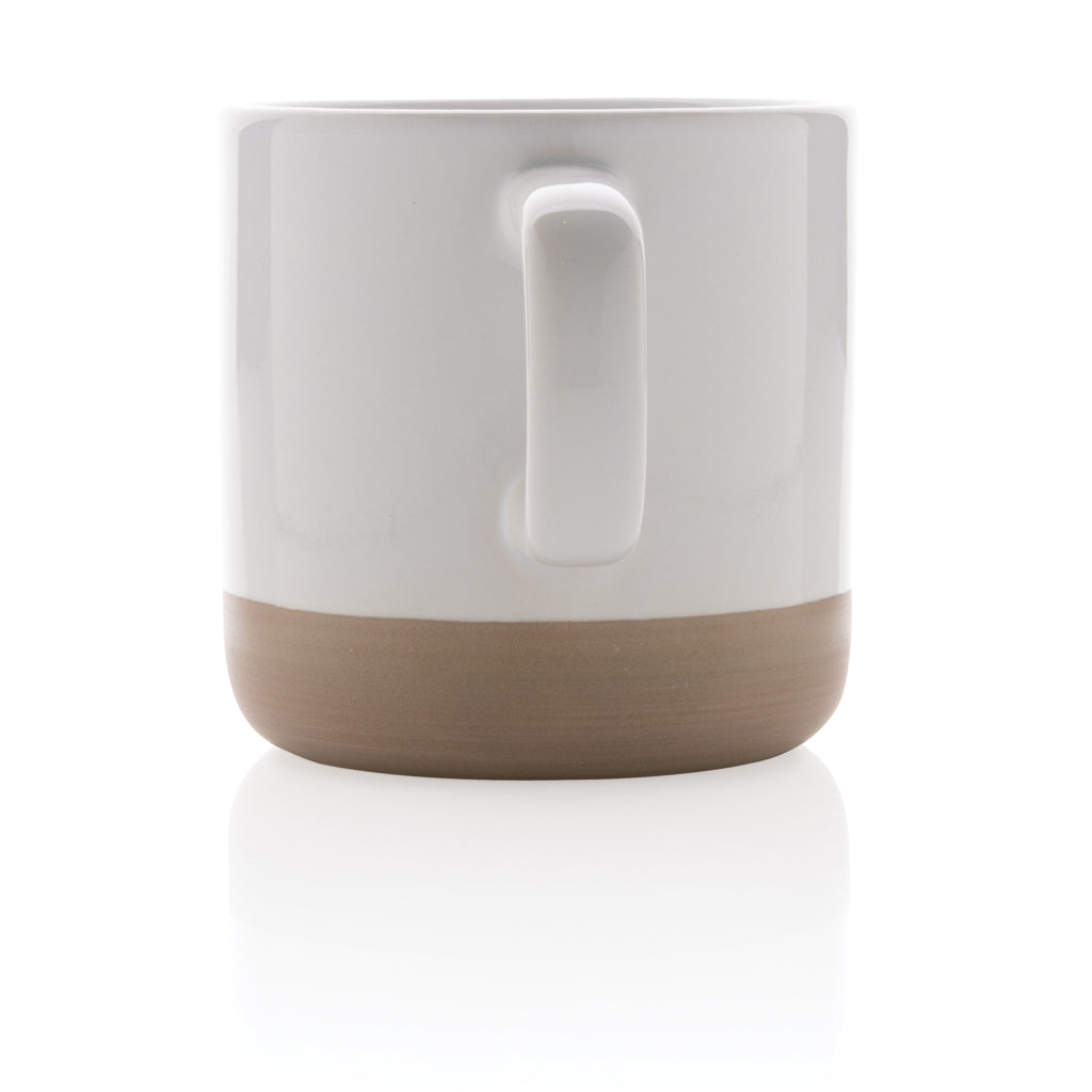 Glaserad keramikmugg 360 ml