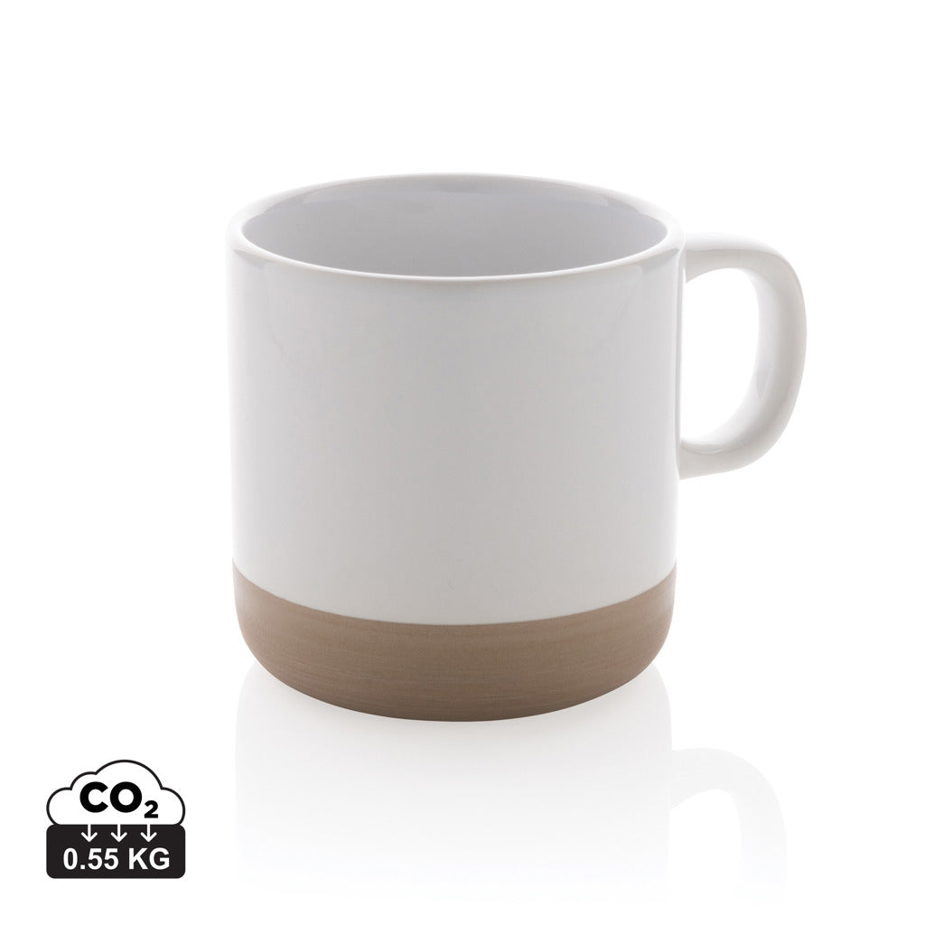 Glaserad keramikmugg 300 ml
