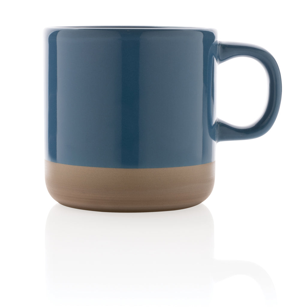 Glaserad keramikmugg 360 ml