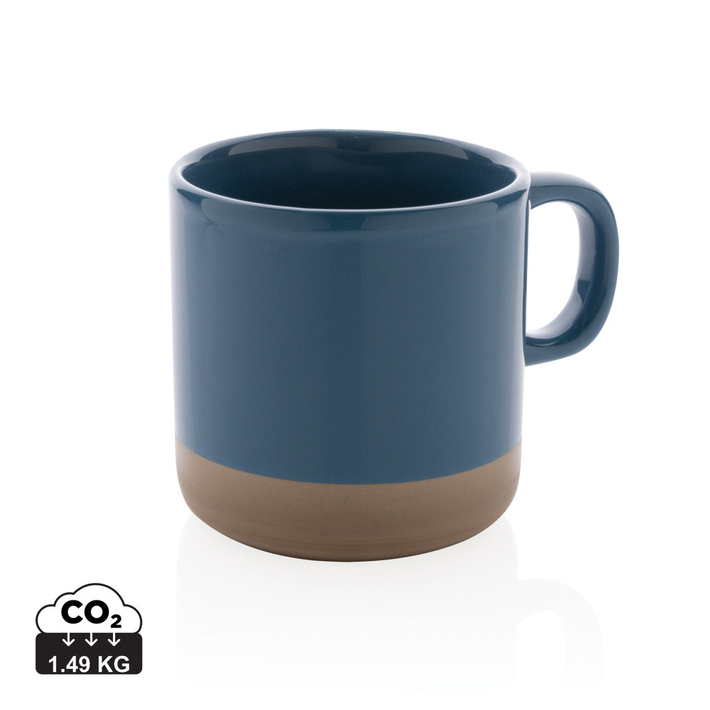 Glaserad keramikmugg 360 ml