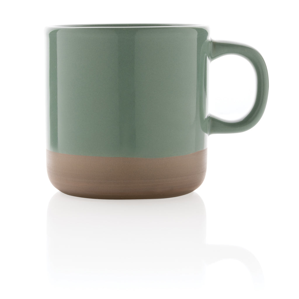 Glaserad keramikmugg 360 ml