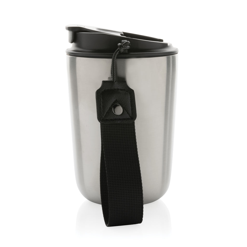 Cuppa vakuummugg med logoband RCS re-steel