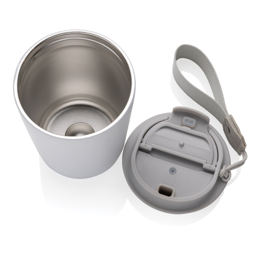 Cuppa vakuummugg med logoband RCS re-steel