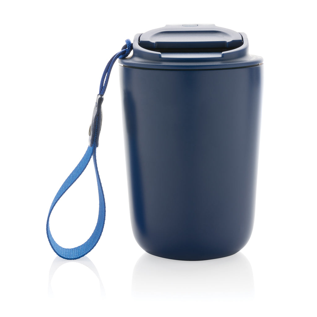 Cuppa vakuummugg med logoband RCS re-steel
